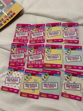 Lote 21 Cartas Hello Kitty and Friends