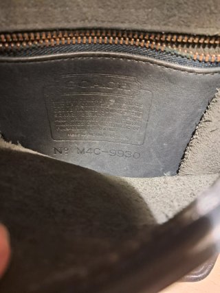 Bolso Coach Murphy Azul marino