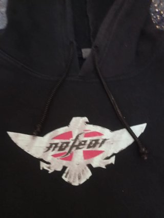 Sudadera Vintage No Fear negra Y2K