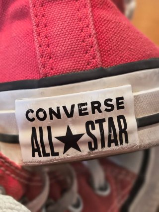 Converse all Star rojas