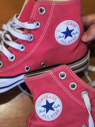 Converse all Star rojas