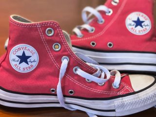 Converse all Star rojas