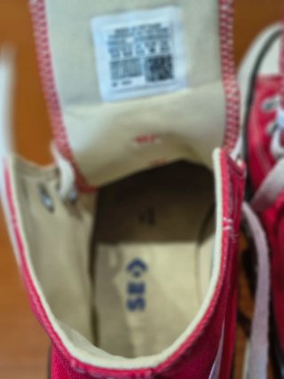 Converse all Star rojas