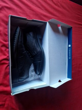 Zapatos de vestir negros AM Shoe Company Talla 40