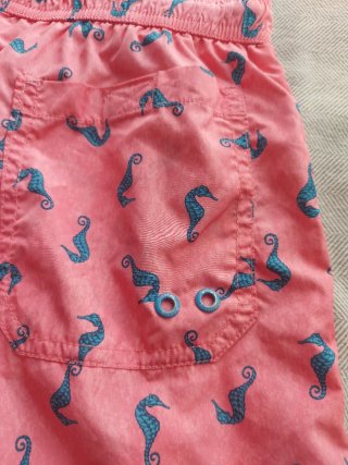 Bañador hombre estampado caballitos de mar