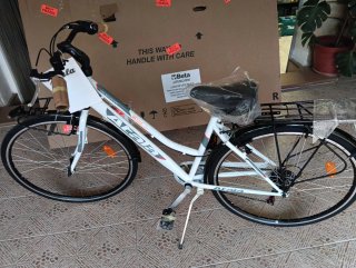 Bicicleta Urbana Atala Boston Blanca