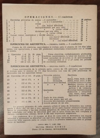 Cuadernos Rubio antiguos