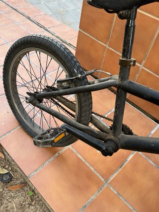 Bicicleta BMX Monty Negra