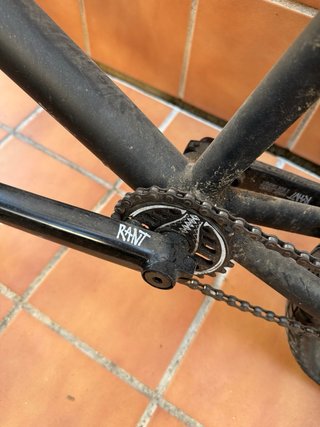 Bicicleta BMX Monty Negra