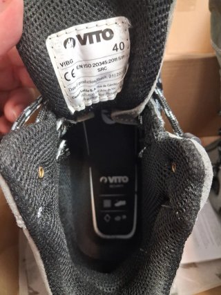 Botas de seguridad VITO Talla 40