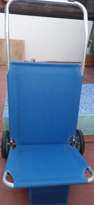 Carro Tumbona Playa Azul