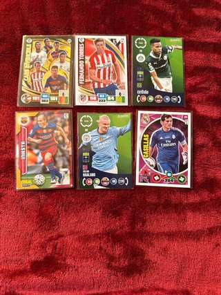 Colección Cartas Adrenalyn XL Antiguas