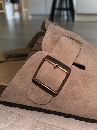 Birkenstock Boston Beige
