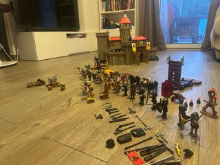 Castillo medieval Playmobil con accesorios