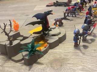 Castillo medieval Playmobil con accesorios