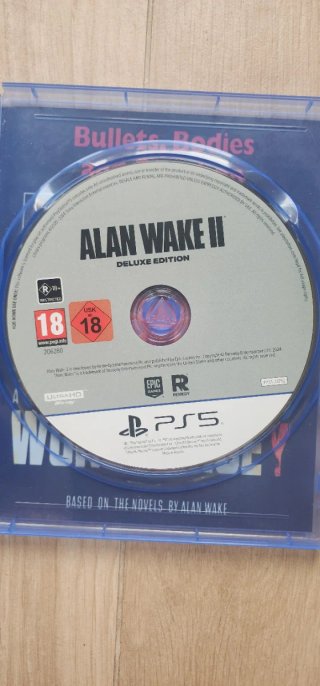 Alan Wake II Deluxe Edition PS5. (Usado solo 18h)