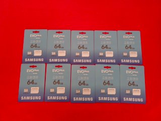 Tarjeta MicroSD Samsung EVO Plus 64GB + Adaptador