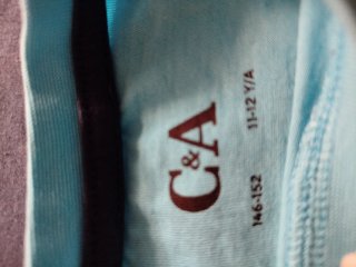 Lote 2 Camisetas C&A Verdes y Azules