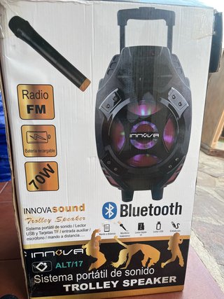 Altavoz Trolley Innova Sound Bluetooth 70W