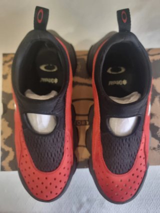Zapatillas Oakley Factory Team Flesh Sandal Roja