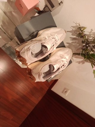 Deportivas New Balance Beige/Blanco