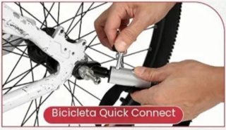 Remolque Bicicleta Perro Gris/Rojo