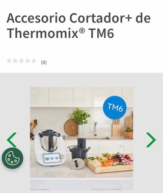 Thermomix TM6 + Cortador + Bolsa