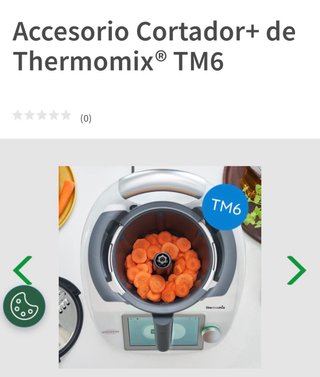 Thermomix TM6 + Cortador + Bolsa