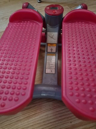 Stepper Decathlon Rosa e Grigio