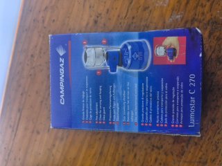 Lampara de gas. CAMPINGAZ. Lumostar C-270