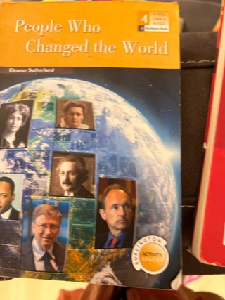 People who changed the world