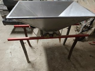 Estrujadora Uva Inox Eléctrica