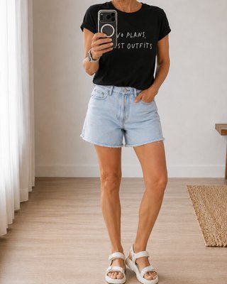 Short Vaquero Tiro Alto D93 Talla 36 Stradivarius