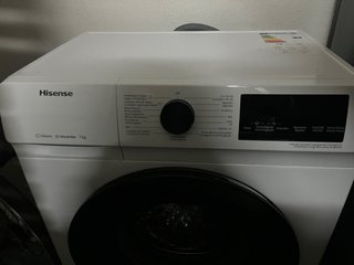Lavadora Hisense 7kg Steam Inverter