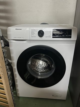 Lavadora Hisense 7kg Steam Inverter