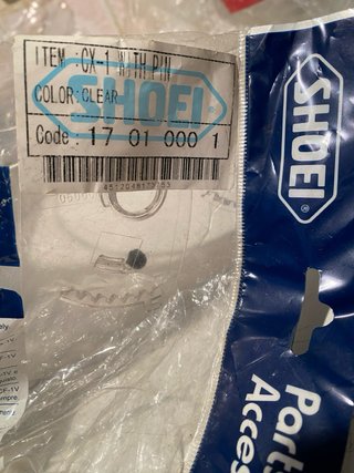 Visera Shoei CX-1