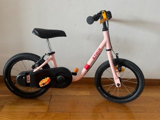 Bicicleta infantil Btwin 14 2-en-1