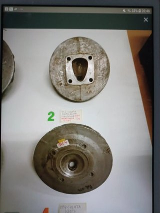 Lote 5 Culatas Varias Moto Ref.21188