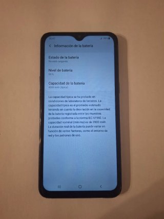 Samsung Galaxy A10s azul
