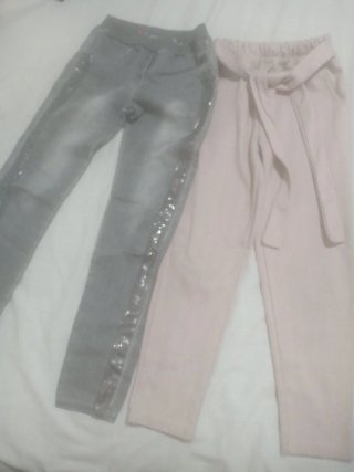 Lote 7 pantalones niña