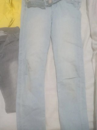 Lote 7 pantalones niña