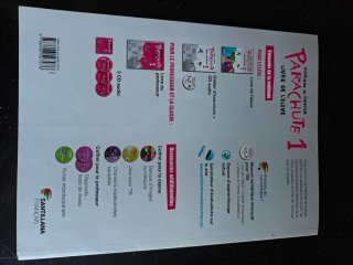 Parachute 1 methode de français. Livre de l'élève