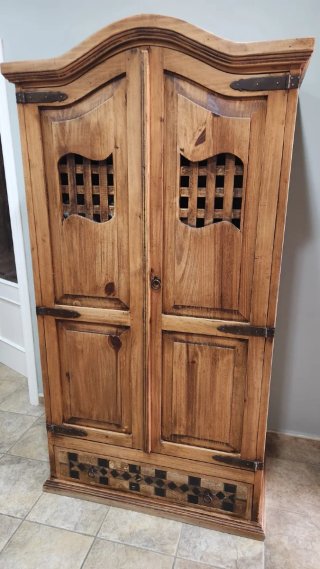Armario Mexicano Madera y Metal