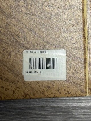 De rey a príncipe – J. C. Corniero Lera