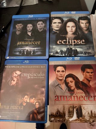 Saga crepusculo bluray