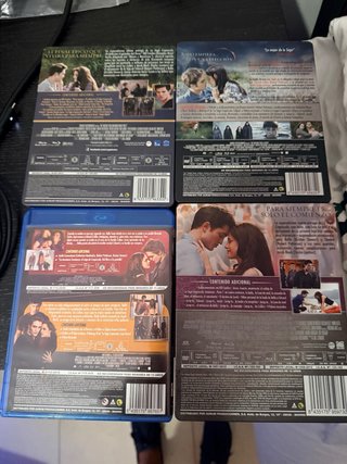 Saga crepusculo bluray