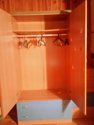 Armario,mesita,sinfonier 2camas de90ct Regalo mesa