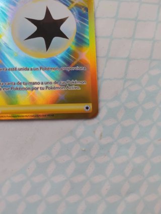Carta Pokémon Energía Propulsión 252/191