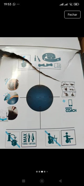 Bola de exercício 2 (D=65cm)