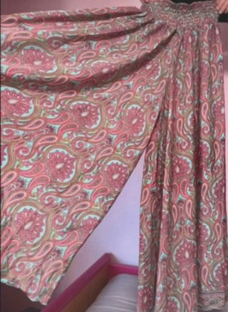 Conjunto Boho Multicolor y Rosa